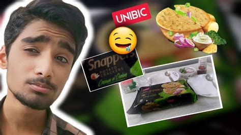 Unibic Snappers Potato Crackers Review Cream N Onions Flavor Explosion