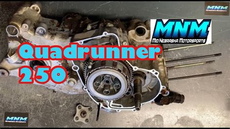 Suzuki Quadrunner 250 Ltf250 Engine Motor Transmission Explained Tear Down Youtube