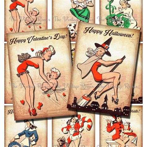 Pin Up Girl Retro Etsy