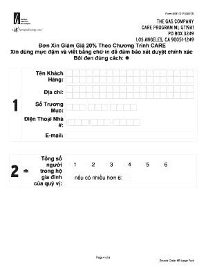 Fillable Online N Xin Gi M Gi 20 Theo Ch Ng Tr Nh CARE Form 6491