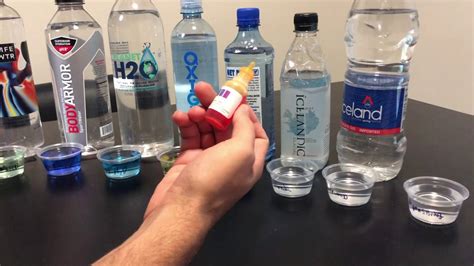 Ph Bottled Water Test