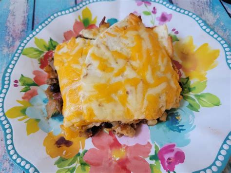 Mexican Chicken Taco Casserole Recipe