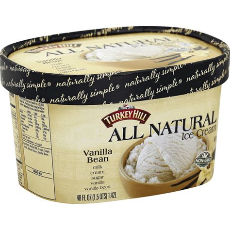 Turkey Hill All Natural Ice Cream Vanilla Bean Frozen Foods Price