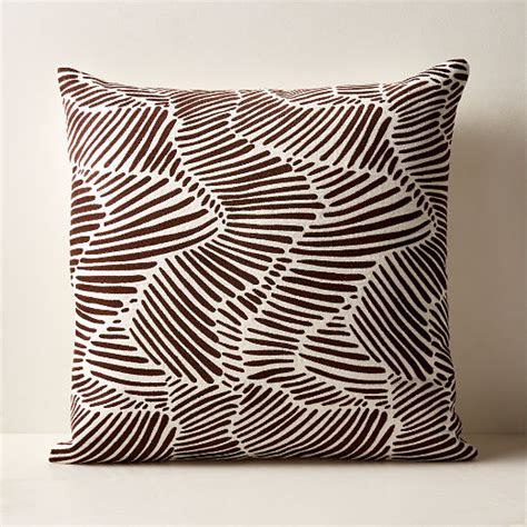 Embroidered Throw Pillows | CB2 Canada