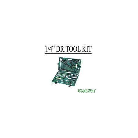 Harga Jual Jonnesway S04H524128S 128 Pcs 1/2" Dr. & 1/4" Dr. Tool Kit
