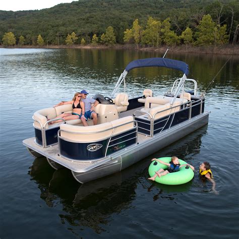 Outboard pontoon boat - Island Breeze 232 Cruise - Landau Boats - tri ...