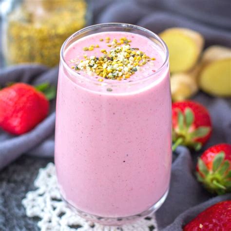 Strawberry Oatmeal Smoothie Natalie S Health