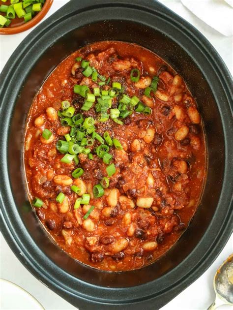 Slow Cooker Baked Beans Recipe The Best Bbq Side Dish