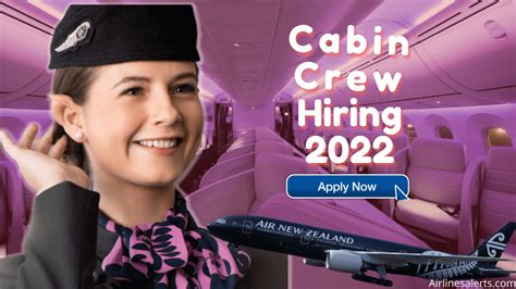 Air New Zealand Cabin Crew Recruitment 2022 Regional Apply Now Airlines Alerts