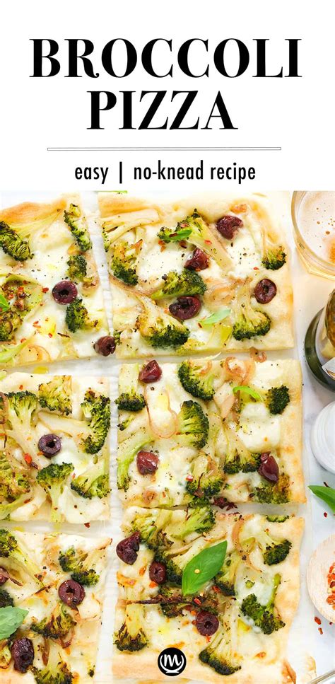 Broccoli Pizza - The clever meal