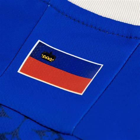 Liechtenstein National Team Home Football Shirt 2022 23 Errea