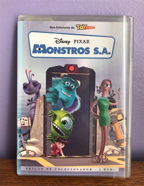 Dvd Monstros S A Disney Pixar Filme E Série Disney Pixar Usado