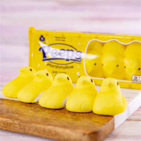 Yellow Marshmallow Peeps 2 Packs Wockenfuss Candies