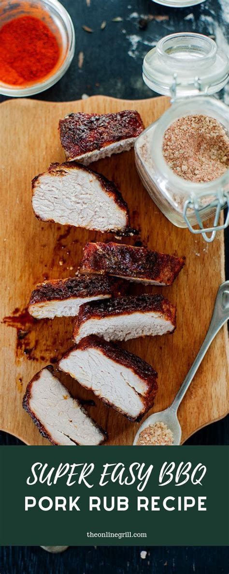 Bbq Pork Rub [easy Smoked And Grilled Pork Seasoning] Recipe Rub Recipes