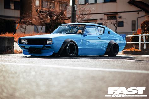 Tuned Nissan Skyline Kenmeri C110 With Liberty Walk Kit Fast Car