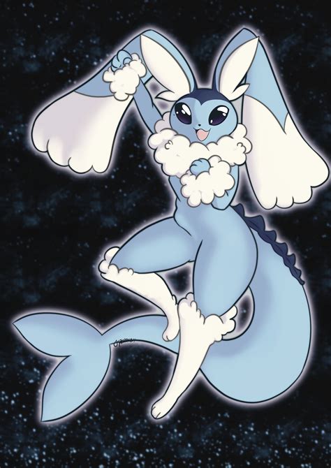 Vaporeon Lopunny Fusion By Jaiike On Deviantart