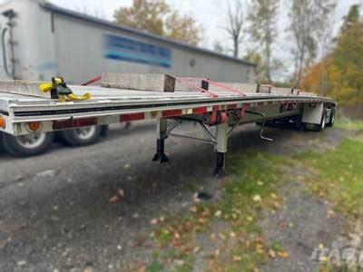 2019 MAC Trailer 48ft Flatbed Trailer All Aluminum Aluminum Floor