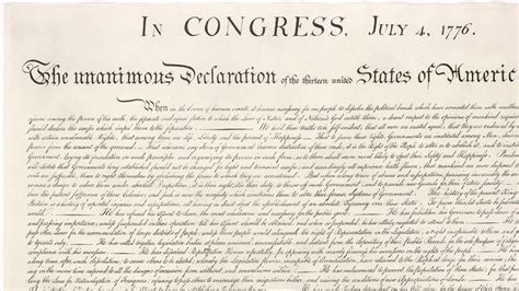 Declaration Of Independence Key Facts Britannica