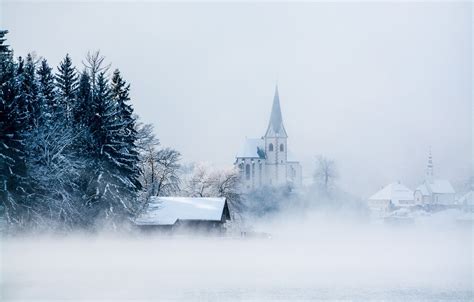 Cathedral Winter Wallpapers - Wallpaper Cave