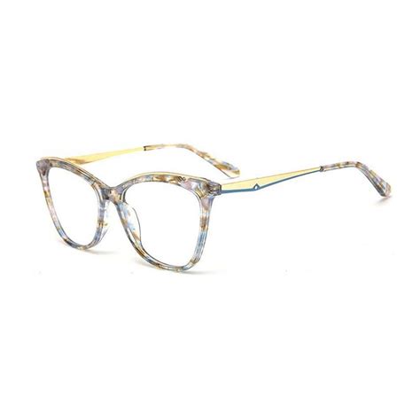 Gd Customer Logo Fashion Style Lamination Acetateandmetal Eyewear Optical