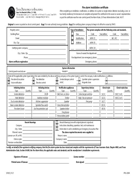 Texas Fire Alarm License Test Fill Out And Sign Online Dochub