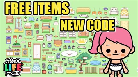 ⚠️free Items Code⚠️ Toca Boca Free Code Toca Life World 2023 Youtube