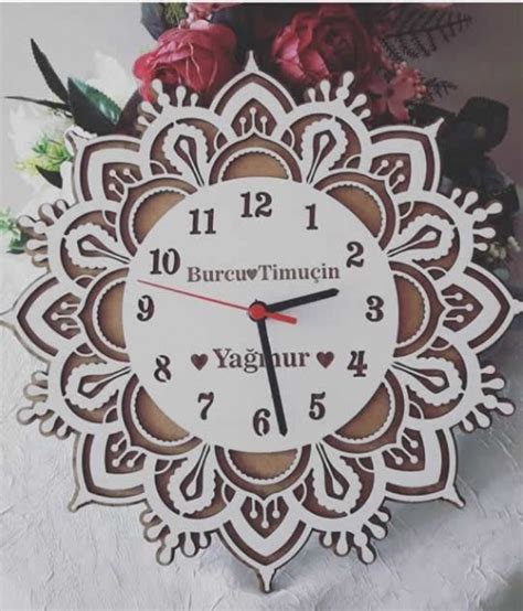 Wooden Laser Cut Clock File Vectors Graphic Art Designs In Editable Ai Eps Svg Format Free