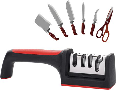 Allinside Knife Sharpener Stages Manual Chef S Knives Sharpener For