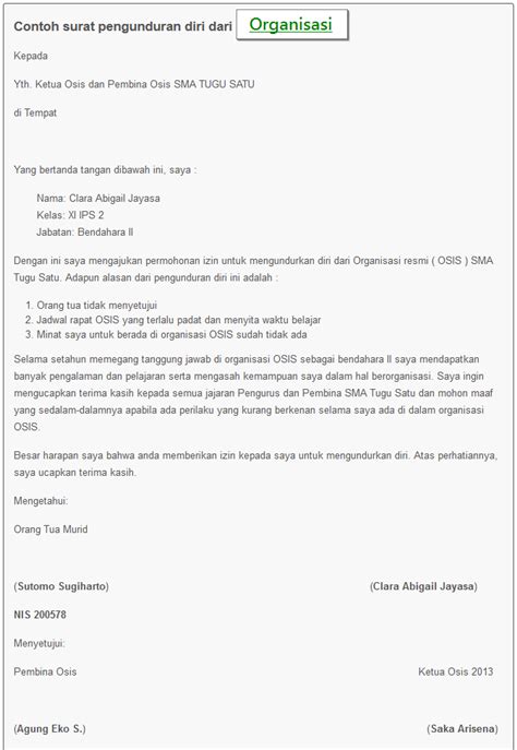 Contoh Surat Berita Acara Pengunduran Diri Berbagai Contoh