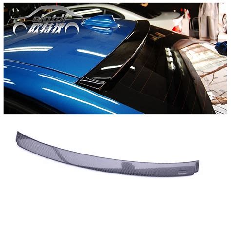 Top Quality F30 AC Style Carbon Fiber Roof Spoiler Wing Car Trunk Lip