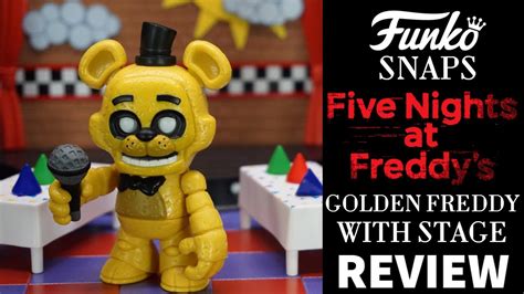 Funko Snaps Five Nights At Freddy S FNaF Golden Freddy With Stage