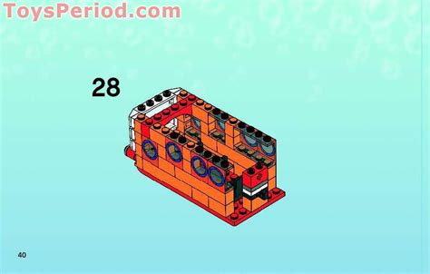 LEGO 3830 Bikini Bottom Express Instructions And Parts List