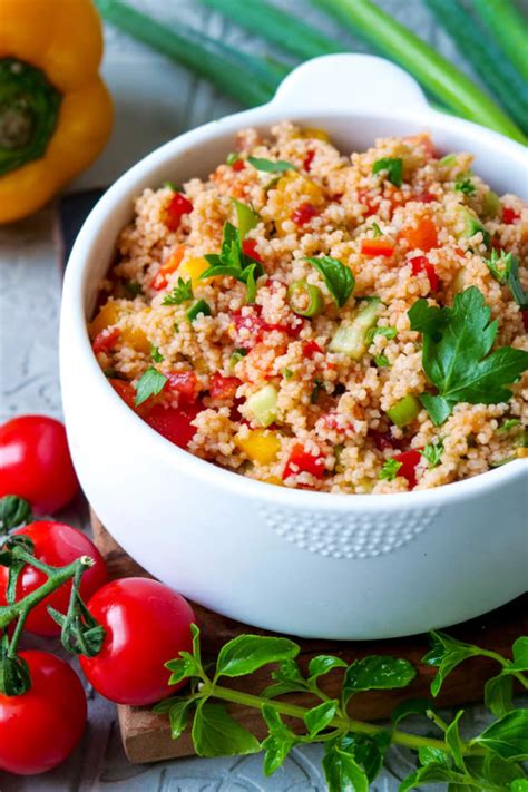 Couscous Salat Einfach Und Schnell