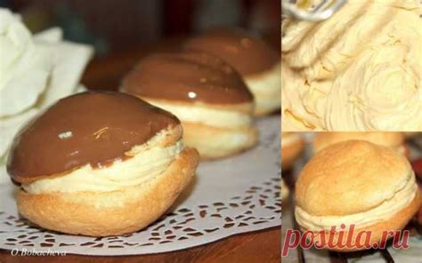 Бисквитное пирожное с кремом — божественный вкус! Такое пирожное оче ...