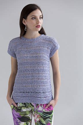 Marian Top In CRISTALLO Tahki Stacy Charles Knitting Patterns