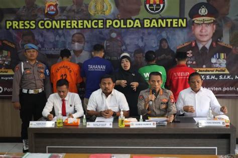 Polda Banten Dan Jajaran Kembali Berhasil Tangkap 5 Pelaku Kasus