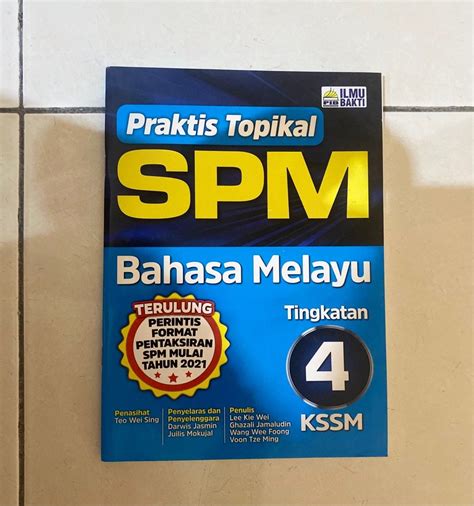 Praktis Topikal SPM Bahasa Melayu Tingkatan 4 KSSM Ilmu Bakti