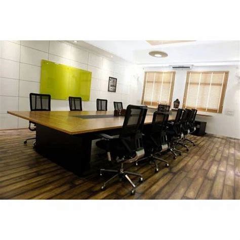 Wooden Rectangular Conference Room Table Set At Rs 350 In Vadodara Id