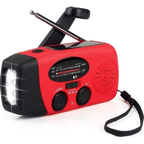 Radio Solaire Portable Manivelle M T O Radio Dynamo Radio Avec Am Fm