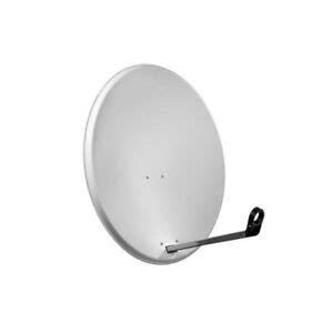 Antenna Parabola Satellitare Acciaio Zincato Bianco Cm Cm Sky