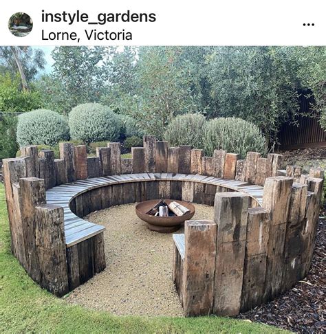 Pin By Tricia Hawgood On Garden Ideas Fire Pit Landscaping Outdoor