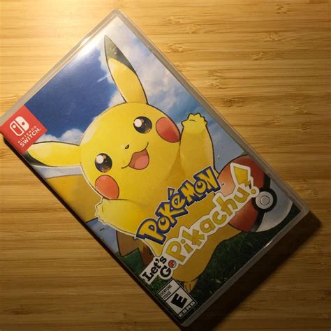 Pokemon Lets Go Pikachu Kaset Nintendo Switch On Carousell