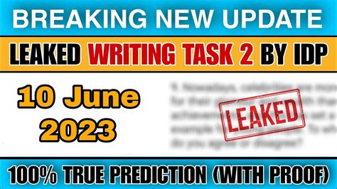 June Writing Task Prediction May Ielts Exam Prediction