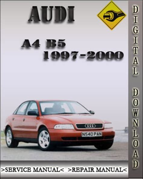 1997 2000 Audi A4 B5 Factory Service Repair Manual 1998 1999 Tradebit