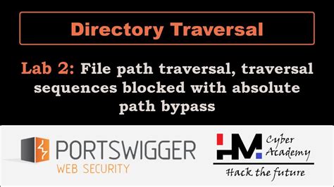 Directory Traversal File Path Traversal Traversal Sequences