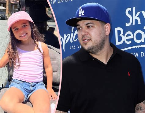 Rob Kardashian Shares Rare Daddy Daughter Post Of 7 Year Old Dream On