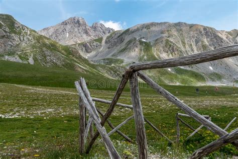 Gran Sasso And Monti Della Laga National Park Stock Photo Image Of