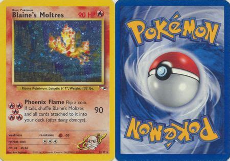 Blaine S Moltres Gym Heroes Unlimited Pokemon Trollandtoad