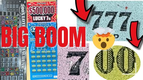 Big Loteria Boom Multiple Winning Tickets Big Profit Session