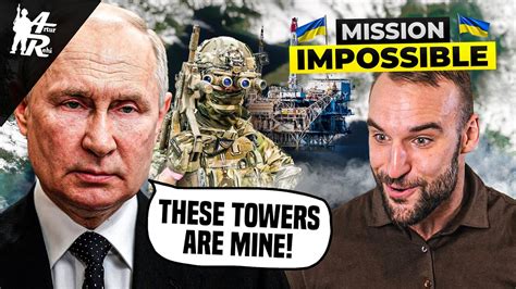 Boiko Oil Rig Towers Captured By Ukrainian Special Forces Russian